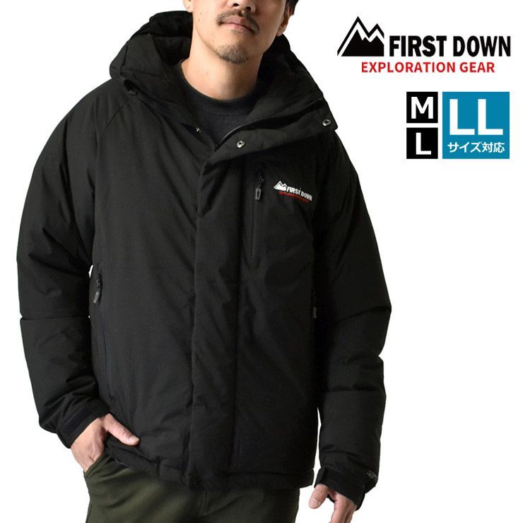 FIRST DOWN EX 中わたフェイクダウン 《06ブラック》新品 未使用 ファーストダウン EX 超防寒 アウトドア 防風 耐水 撥水 ストレッチ【H4M】ファッション メンズ