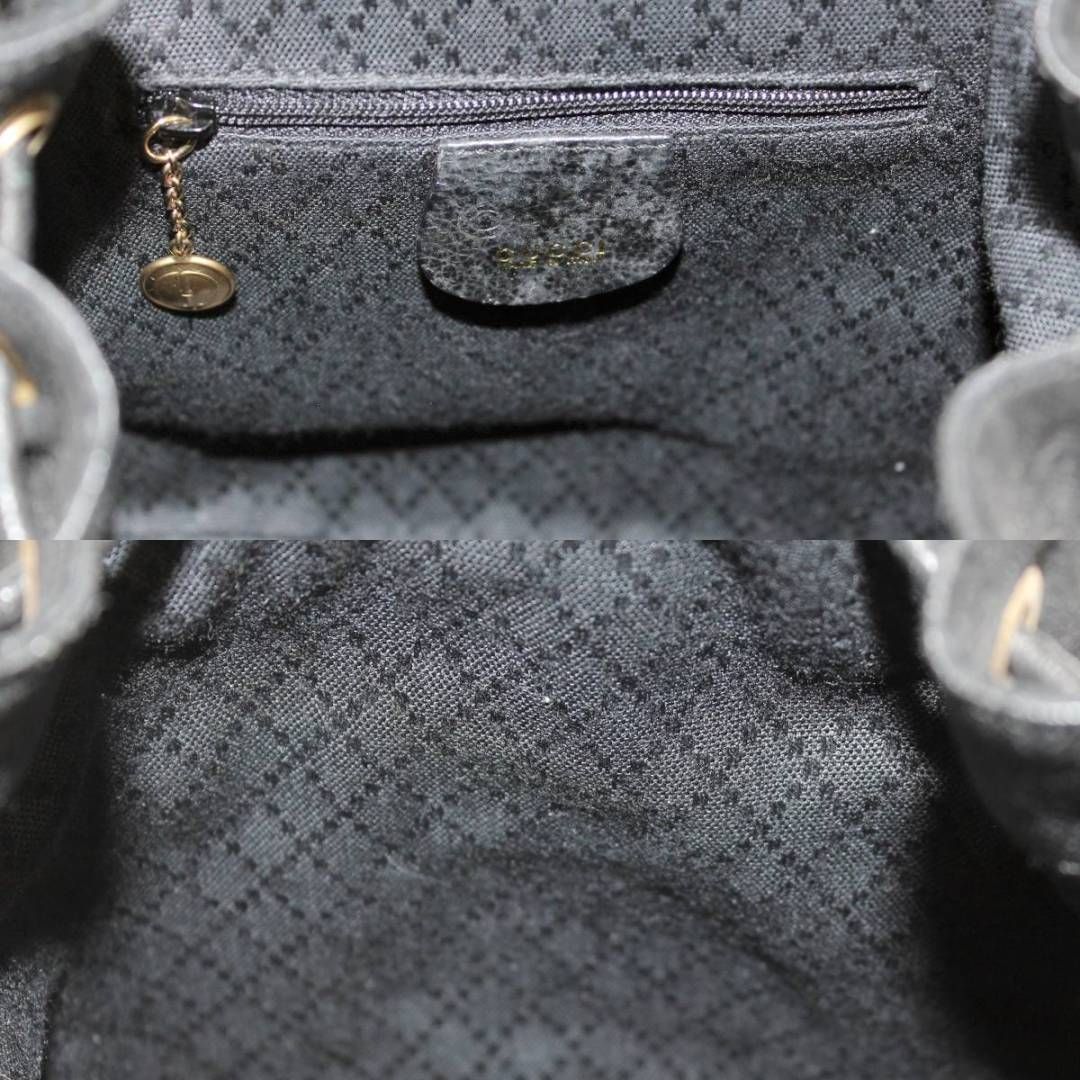 GUCCI / グッチ ミニリュックサック バンブー ブラック 003・1956