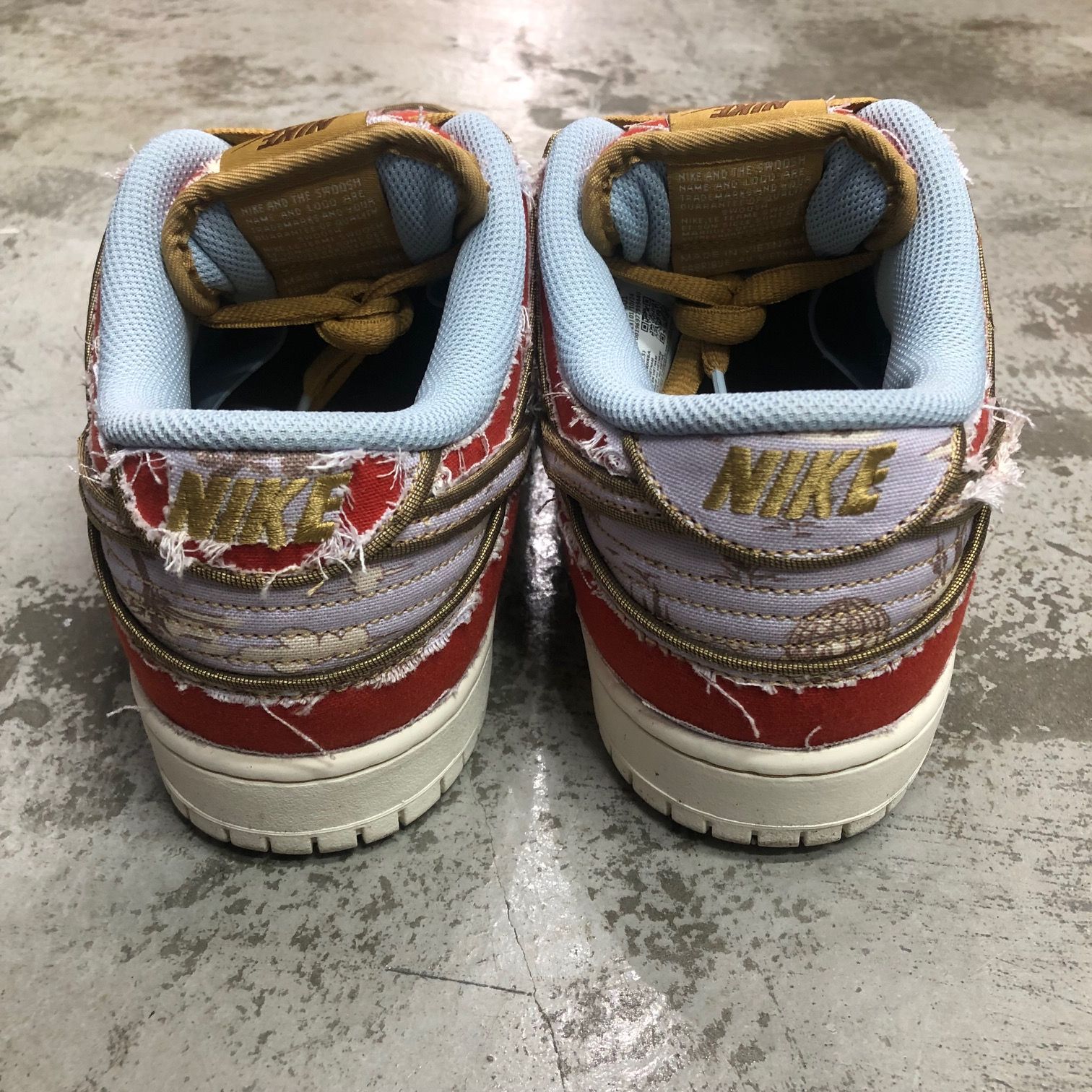 国内正規 Nike SB Dunk Low Pro PRM “Toile ダンクロー トワレ 