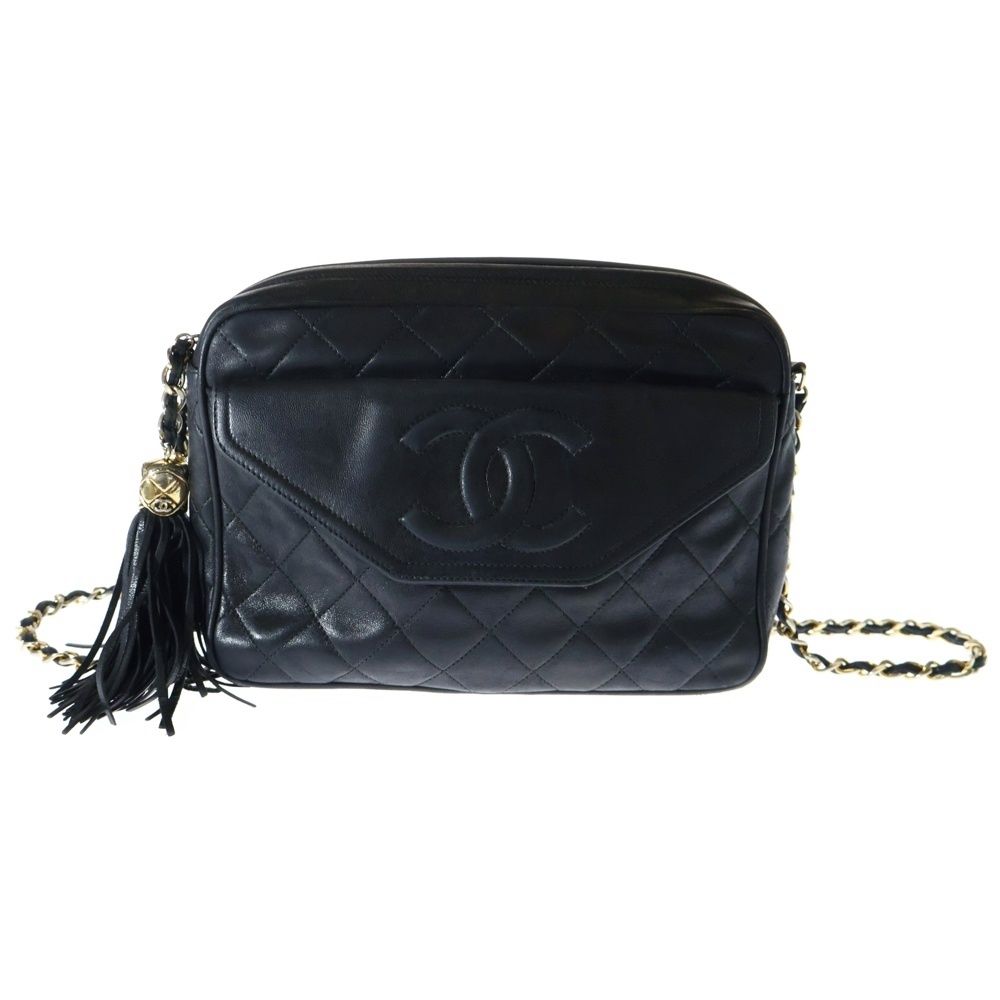 CHANEL (シャネル) Vintage Fringe Matelasse Shoulder Bag