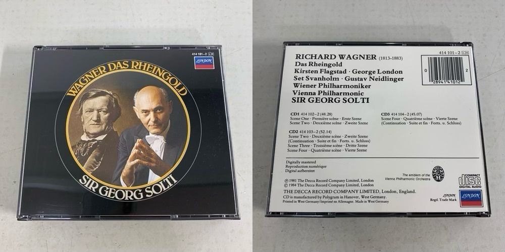 ワーグナー ニーベルングの指環 CD BOX - メルカリ