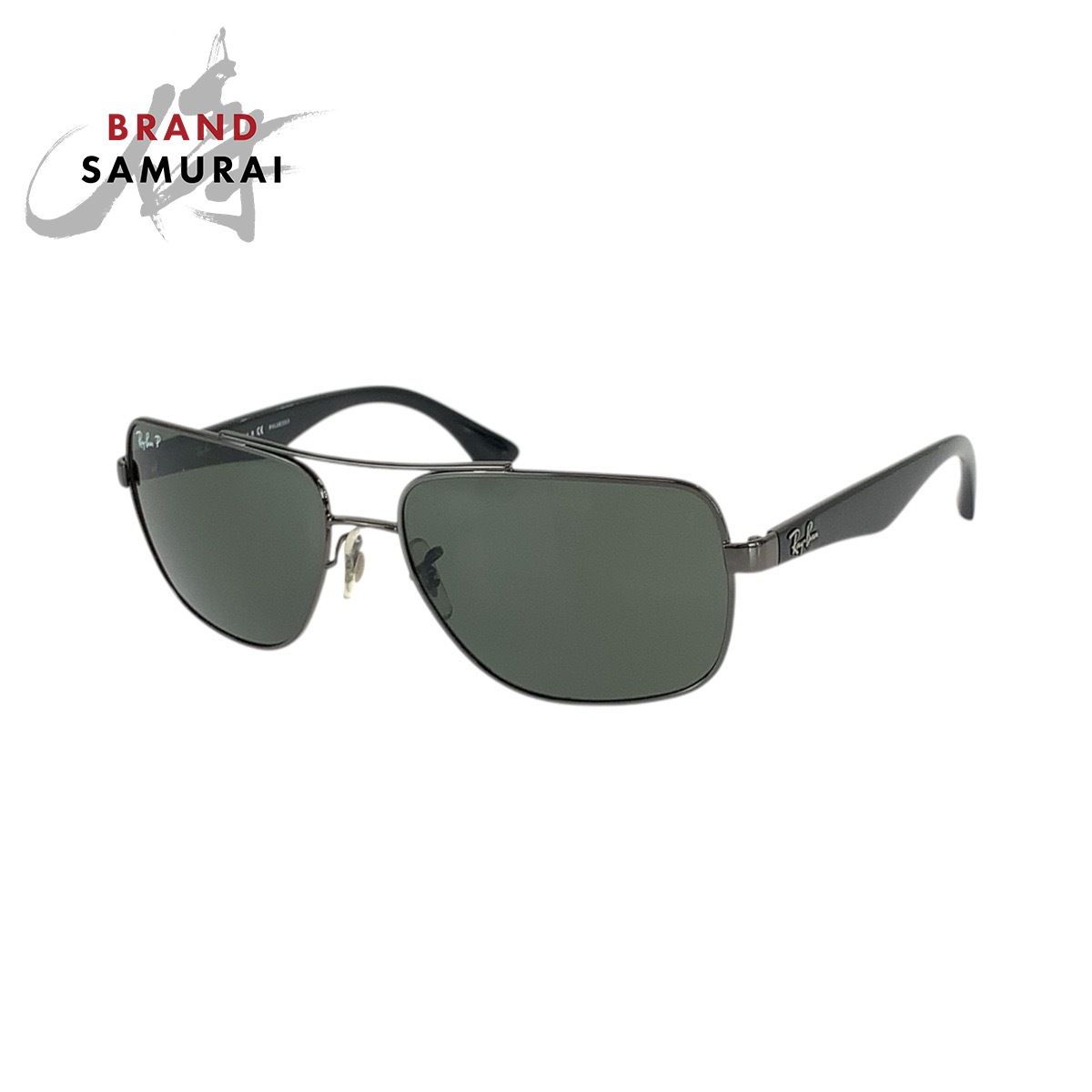 Ray-Ban レイバン ブラック グリーン プラスチック RB3483 サングラス 男女兼用 メンズ 505294