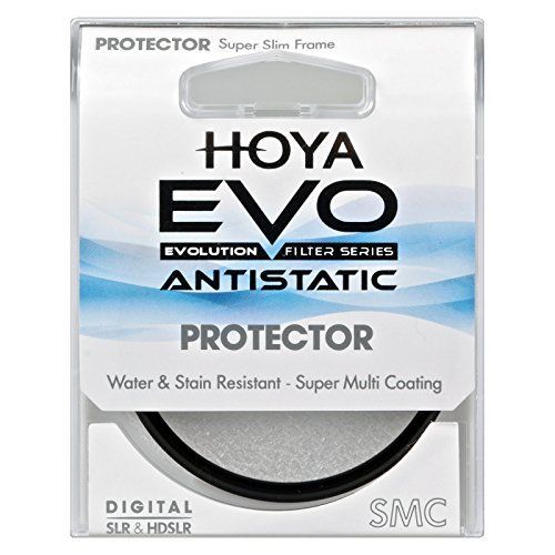 中古】Hoya Evo帯電防止プロテクターフィルタ ? 46 mm ? Dust/Stain/撥  