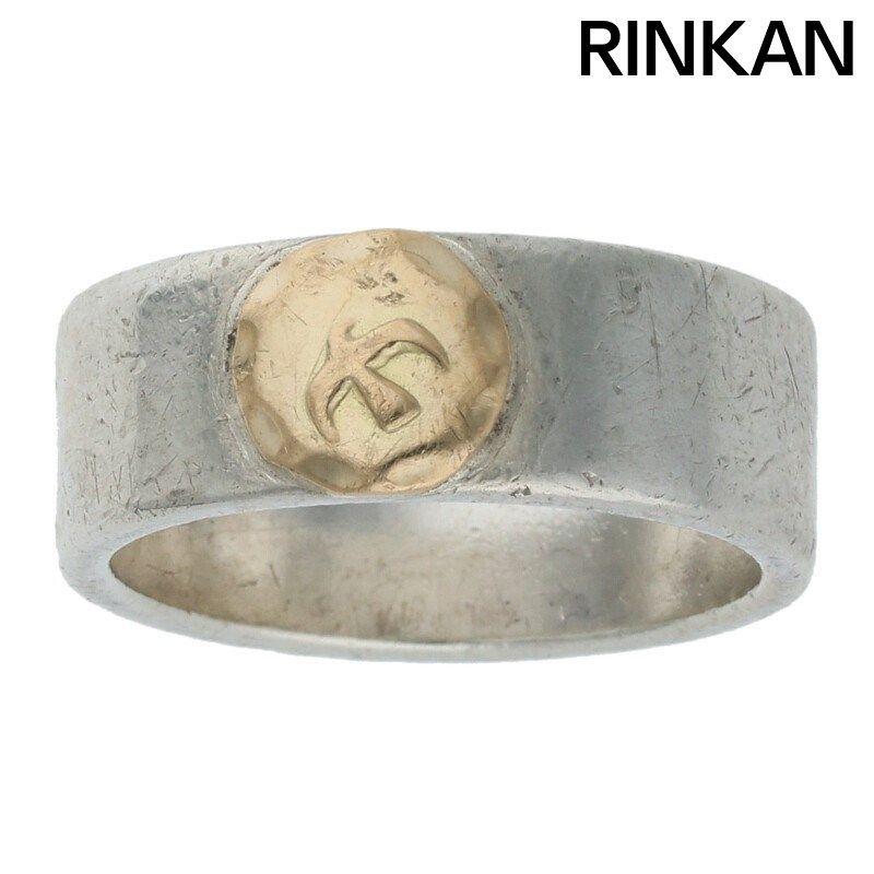 ゴローズ 平打ち リング メンズ 19号 ゴローズ 平打ち リング メンズ