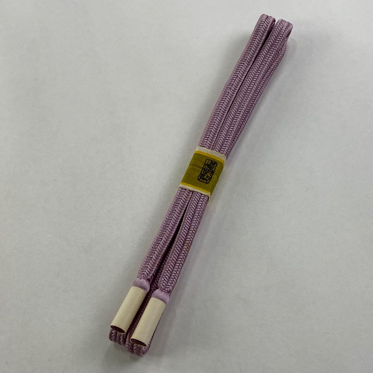 帯締め 名品 無形文化財 有職組紐 道明 薄紫 正絹 和装小物