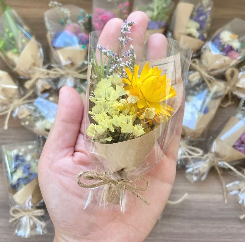 【専用】プリザーブドフラワー　ドライフラワー　花束　ミニブーケ ドライフラワー メッセージブーケ Sサイズ （ ブーケ ミニ 花束
