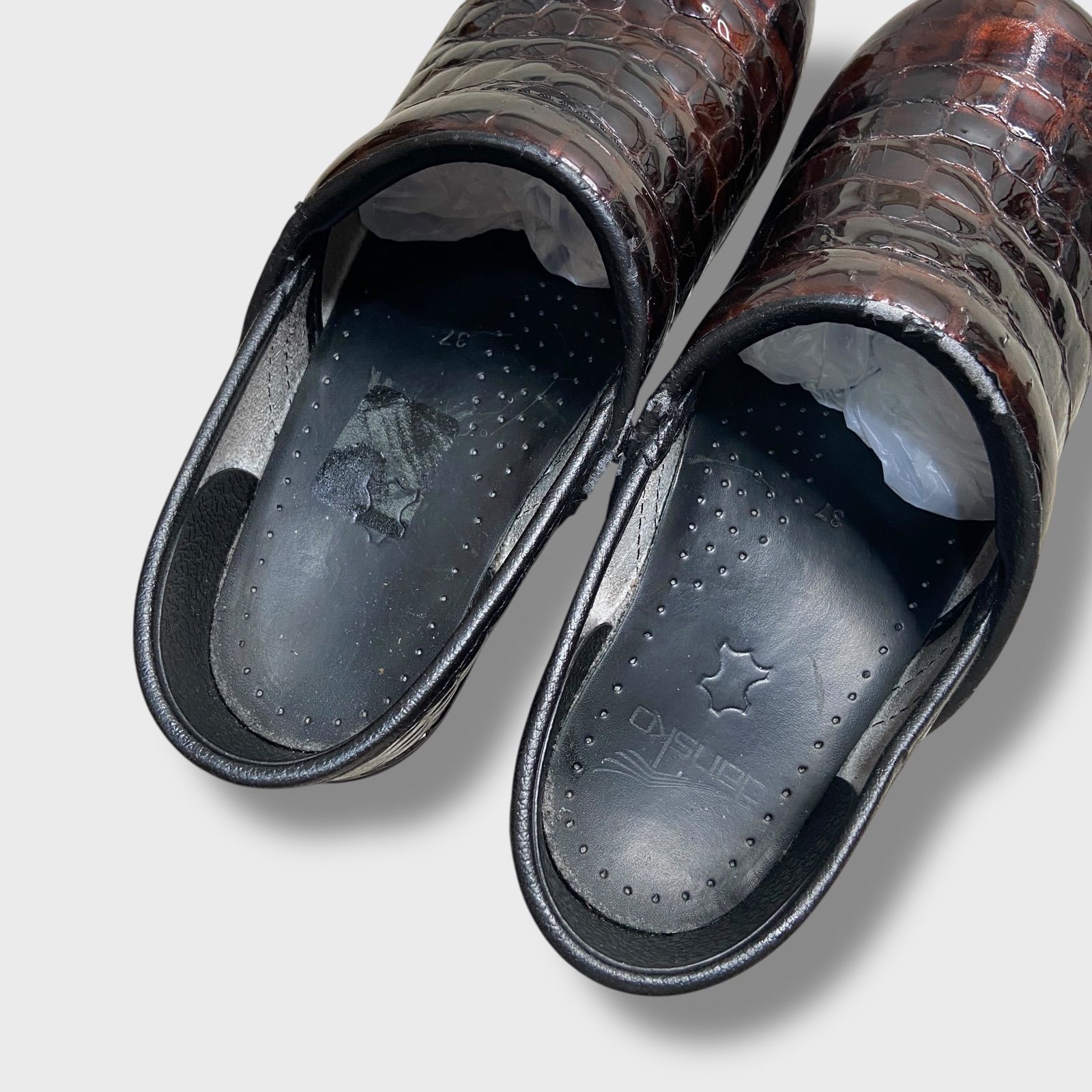 ☆dansko☆ダンスコ☆プロフェッショナル☆パテントレザークロッグ