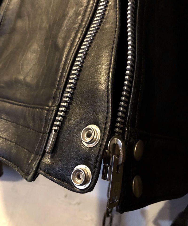 アンダーカバーBounty Hunter ブラックレザーシングルライダース アンダーカバー×BOUNTY HUNTER 11.sパンクスシングルライダース