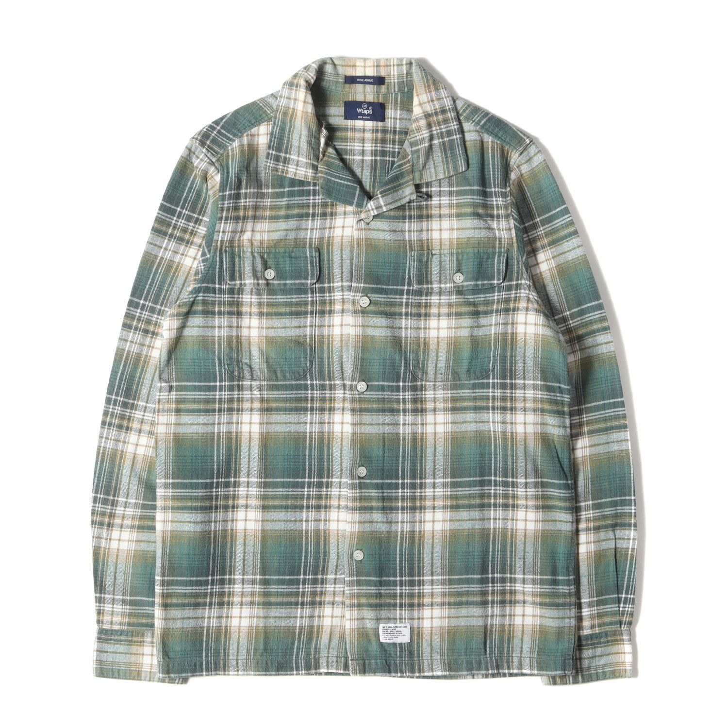 希少品！WTAPS ダブルタップス VATOS L/S WOOL TEXTILE WTAPS VATOS woolシャツ 赤 L ダブルタップス｜Yahoo!フリマ（旧