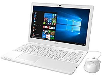 【中古-非常に良い】 富士通 15.6型 ノートパソコンFMV LIFEBOOK AH42 B1 プレミアムホワイト FMVA42B1W