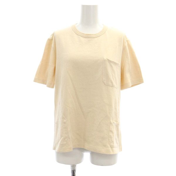【10％OFF】 MARNI マルニ コットンニット 半袖ポケットTシャツ 布帛切替 トップス