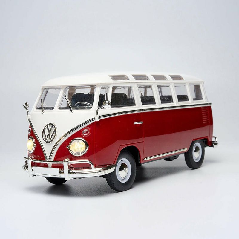 メーカー WPL JAPAN ミニシリーズ CXD D52 RTR Volkswagen Type 2 ワーゲンバス RCカー 赤
