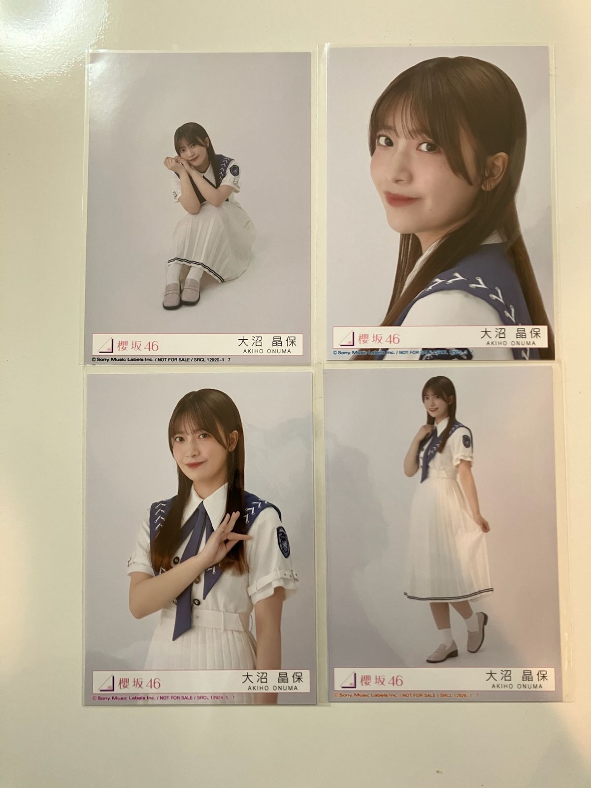 櫻坂46 大沼晶保 アニラ衣装 直筆サイン ヒキ - メルカリ