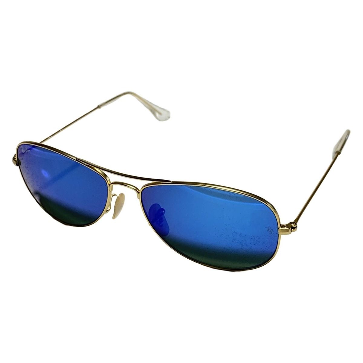 Ray-Ban レイバン サングラス - RB3362 ブルー×ゴールド×クリア ミラーレンズ