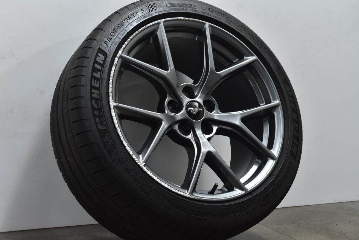 希少 正規品】フォード マスタング マッハ1 純正 19in 9.5J +40 PCD114.3 ミシュラン パイロットスポーツ 4S  255/40R19 フロント 1本 - メルカリ