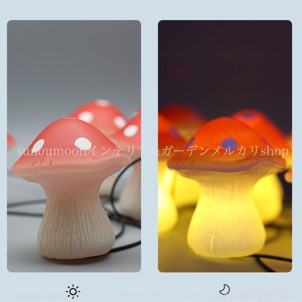 ガーデンインテリア 置物 ガーデンライト きのこ インテリア 雑貨 ソーラー おしゃれ 樹脂 キノコ かわいい 太陽光 お洒落 8-14 ガーデン レッド 赤 ガーデニング ガーデン雑貨 オブジェ 庭の装飾 STEELWINDOWSANDDOORS_COM