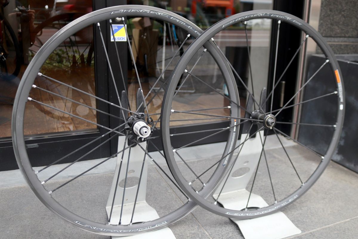 カンパニョーロ Campagnolo シャマル ミレ SHAMAL MILLE アルミ クリンチャー ホイールセット シマノ12S/11S ナローリム  15C 【南麻布店】 - メルカリ