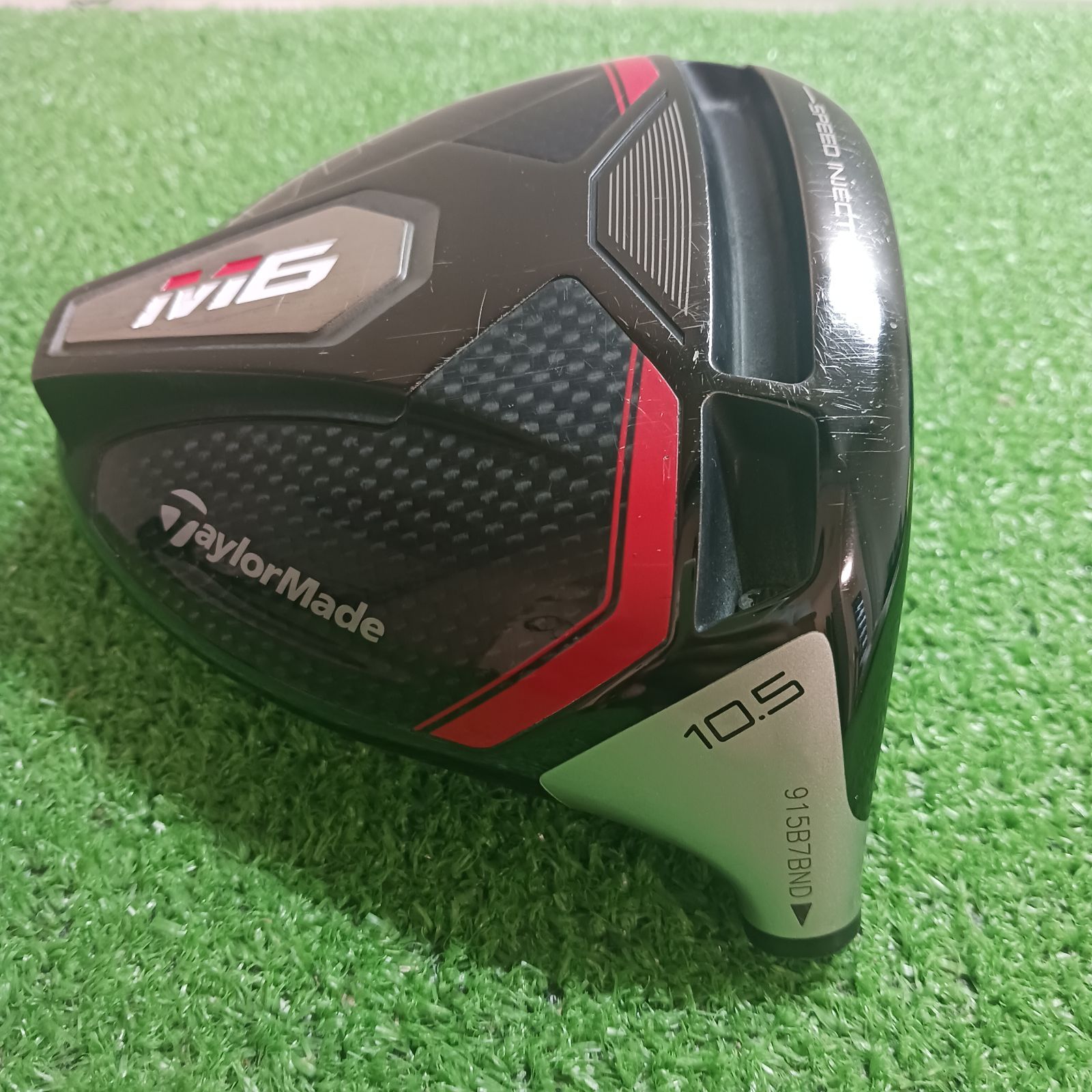TaylorMade - 美品 保証書付 M6 10.5 ヘッド単品 テーラーメイド テーラーメイド M6 ドライバー 10.5°ヘッドのみ【1495】 - メルカリ