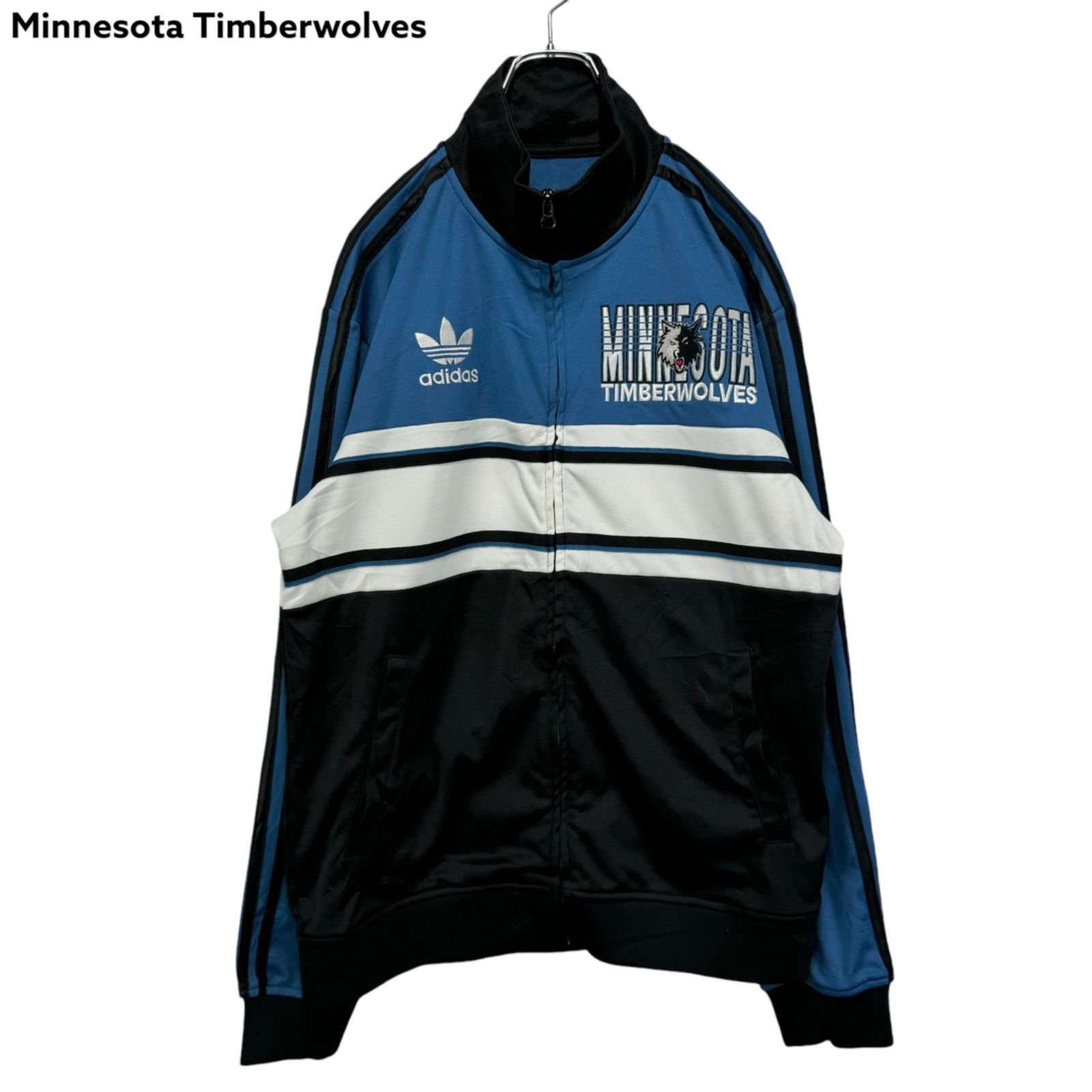 NBA Minnesota Timberwolves adidas Logo Embroidery Track Jacket