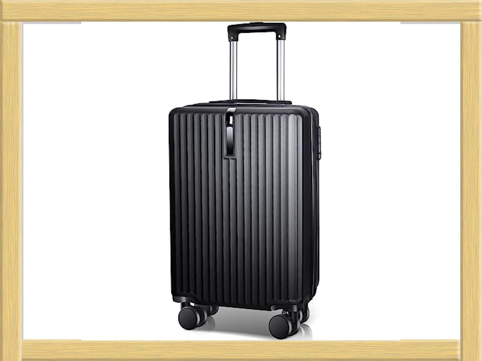 スーツケース Sサイズ　ブラック　キャリーケース 軽量 ダブルキャスター