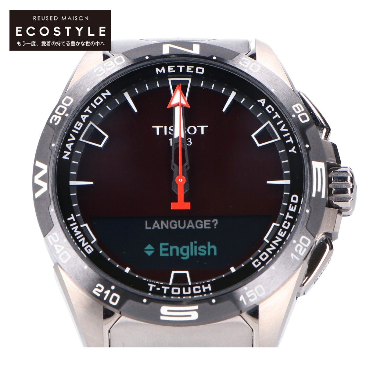 TISSOT ティソ T121.420.44.051.00 Tタッチコネクト ソーラー - メルカリ