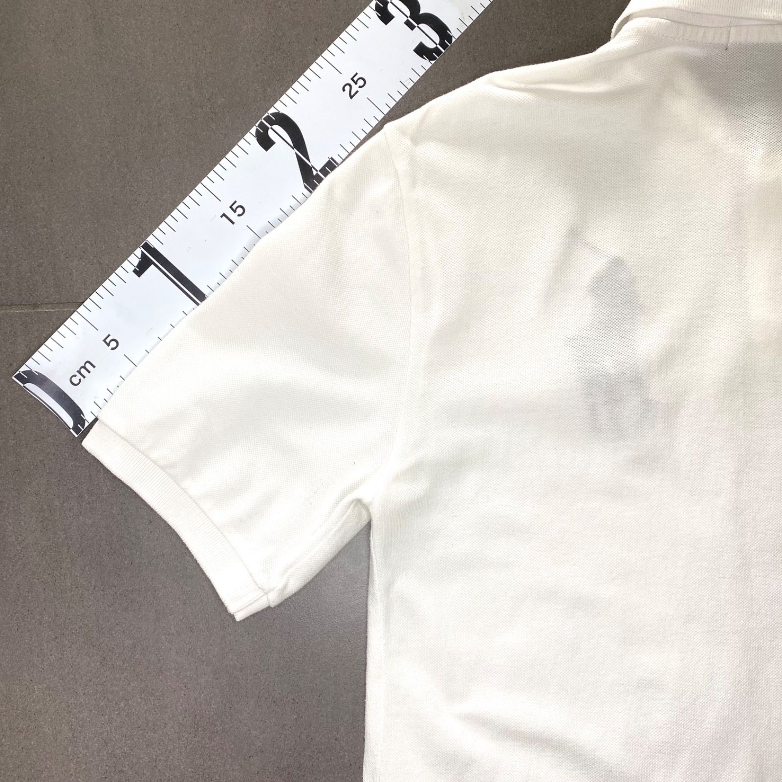 Polo ポロラルフローレン ビッグポニー刺繍 No.3パッチ ホワイト