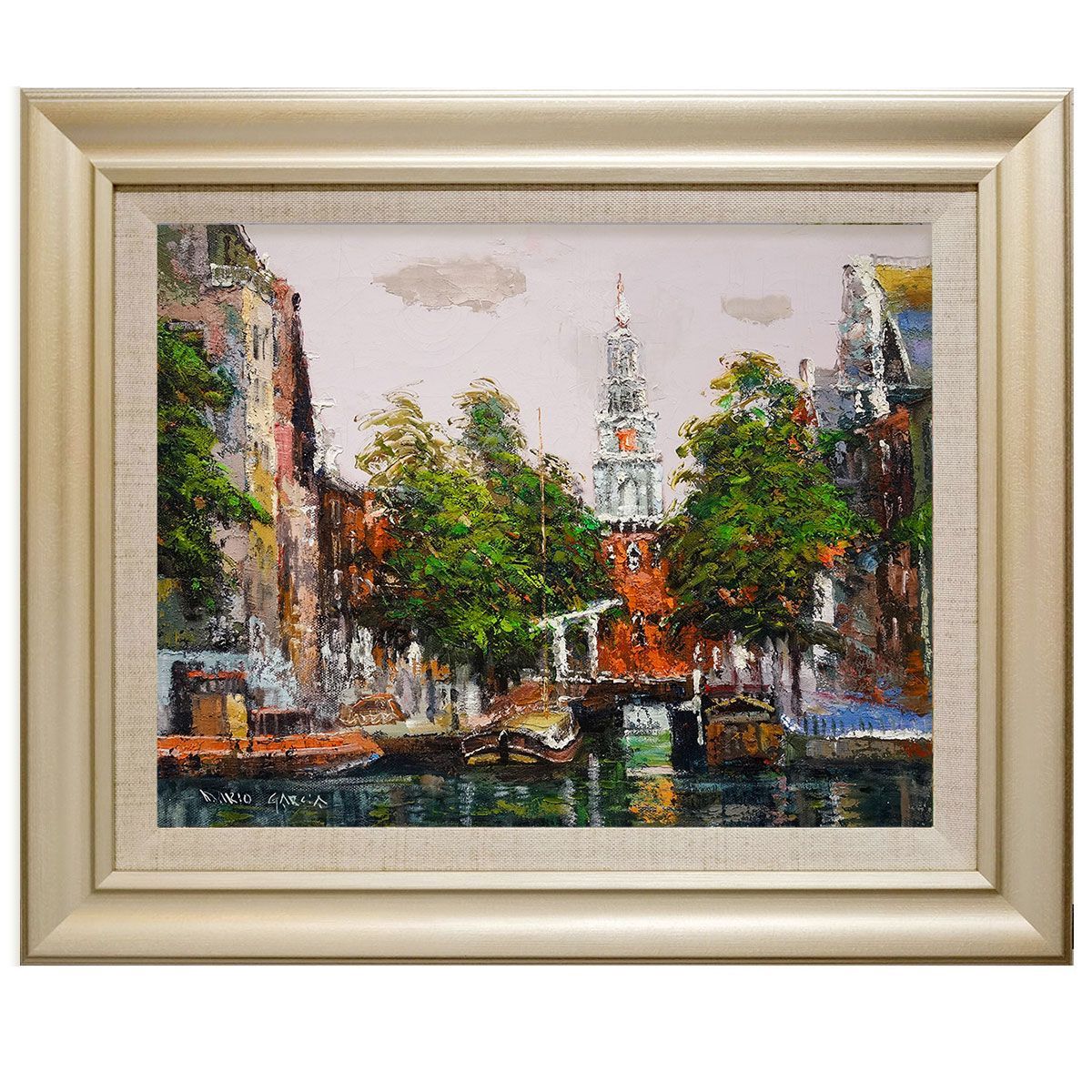 アルフレッド　ペルシア　油彩画　フランス人作家　風景画　　アート アルフレッド ペルシア 油彩画 フランス人作家 風景画 アート