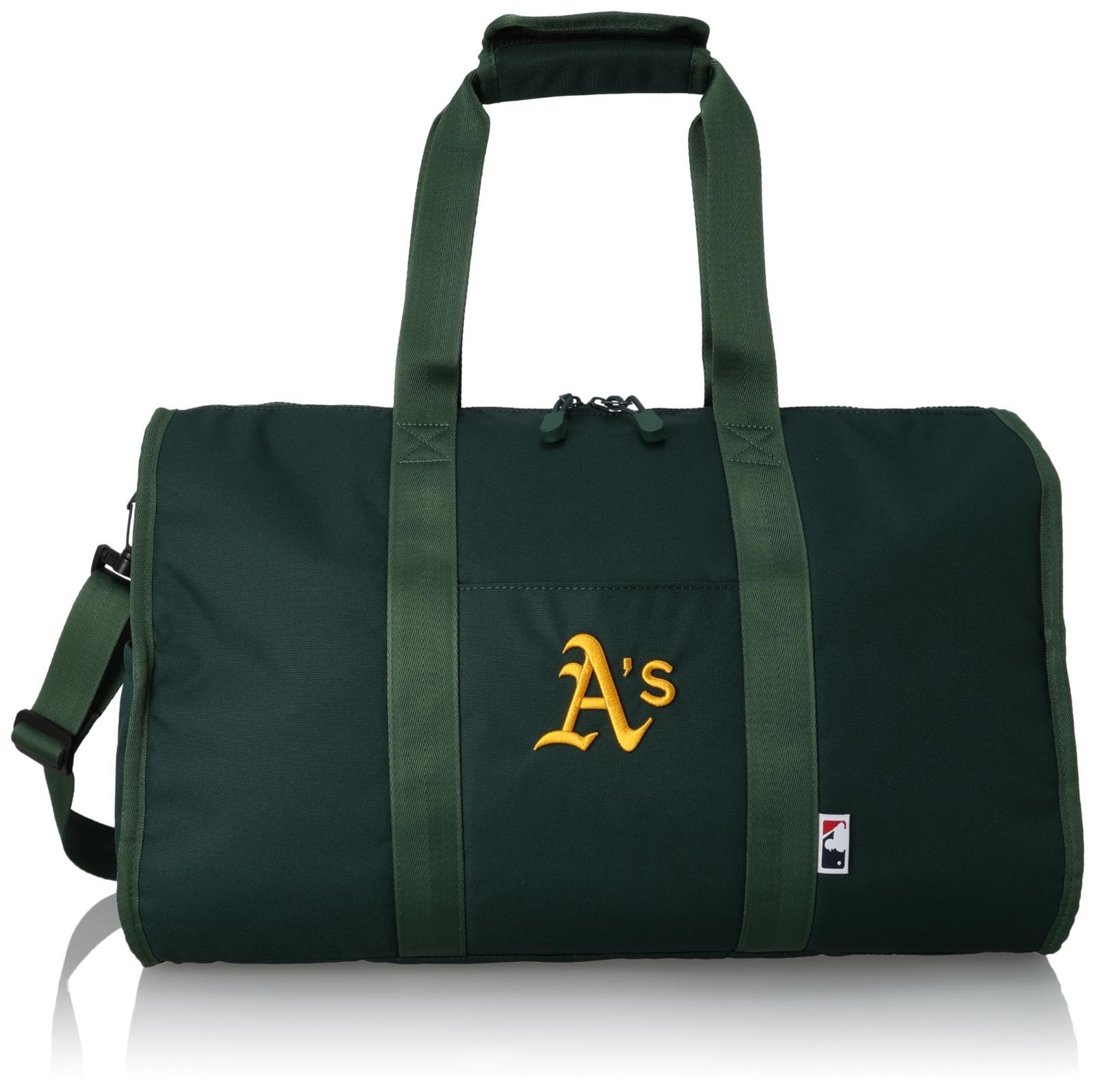Color アスレチックスディープグリーン メジャーリーグベースボール 旅行用メッセンジャーバッグ ボストンバッグ アスレチックスディープグリーン