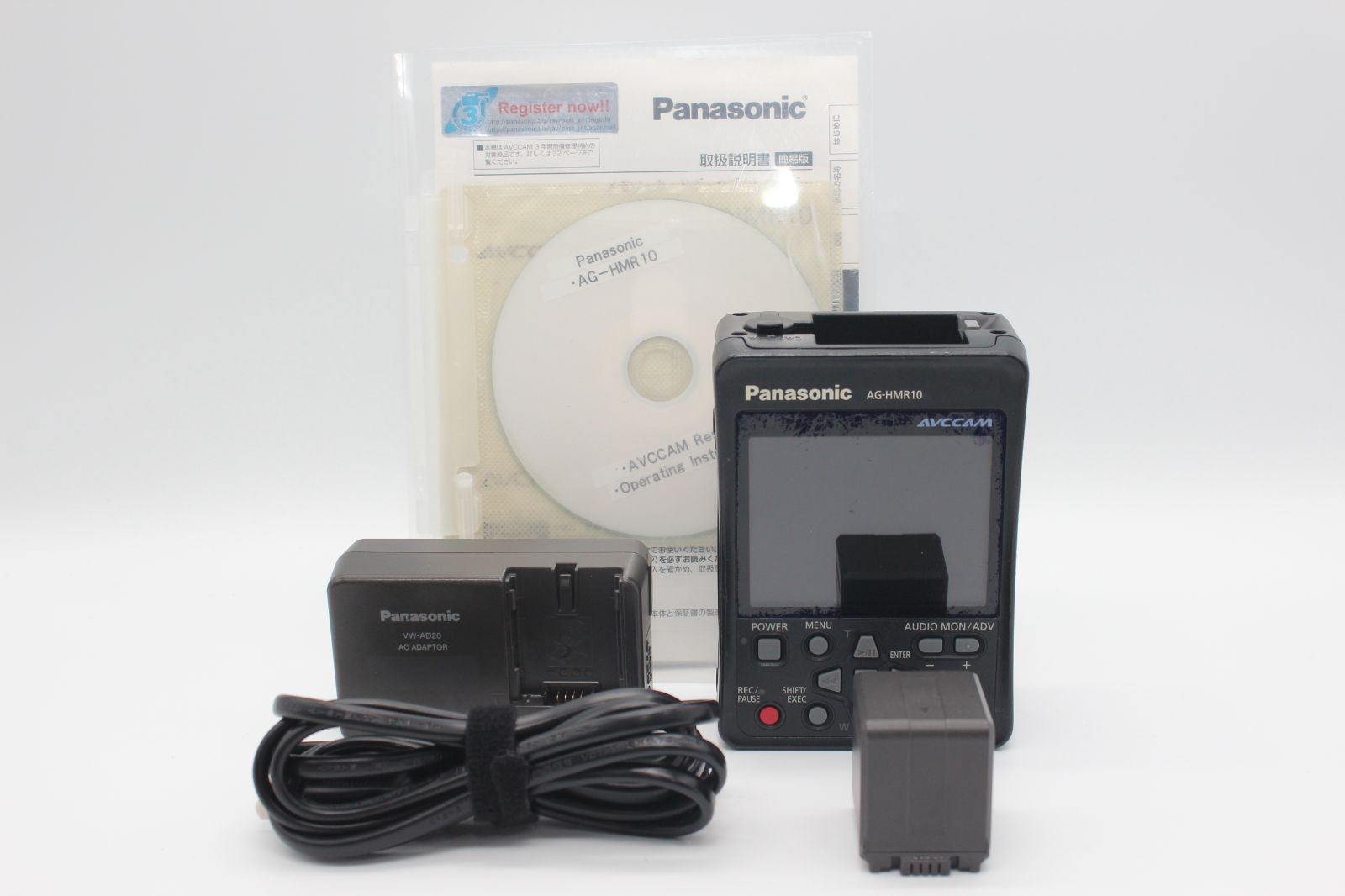 Panasonic 粘っ AG-HMR10 ビデオレコーダー Panasonic 粘っ AG-HMR10 ビデオレコーダー