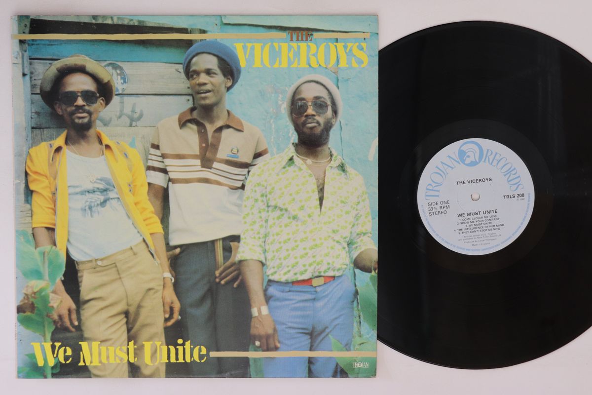 英LP Viceroys We Must Unite TRLS208 TROJAN RECORDS /00260 ◇FRED 