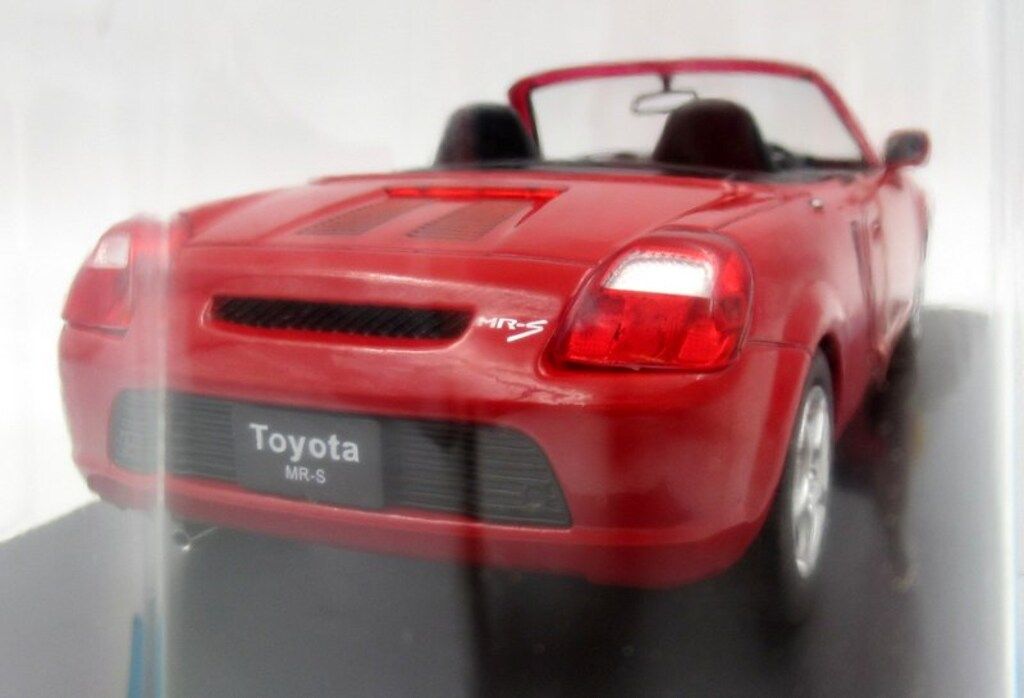 アシェット 1/24国産名車コレクション Toyota MR-S [1999]レッド