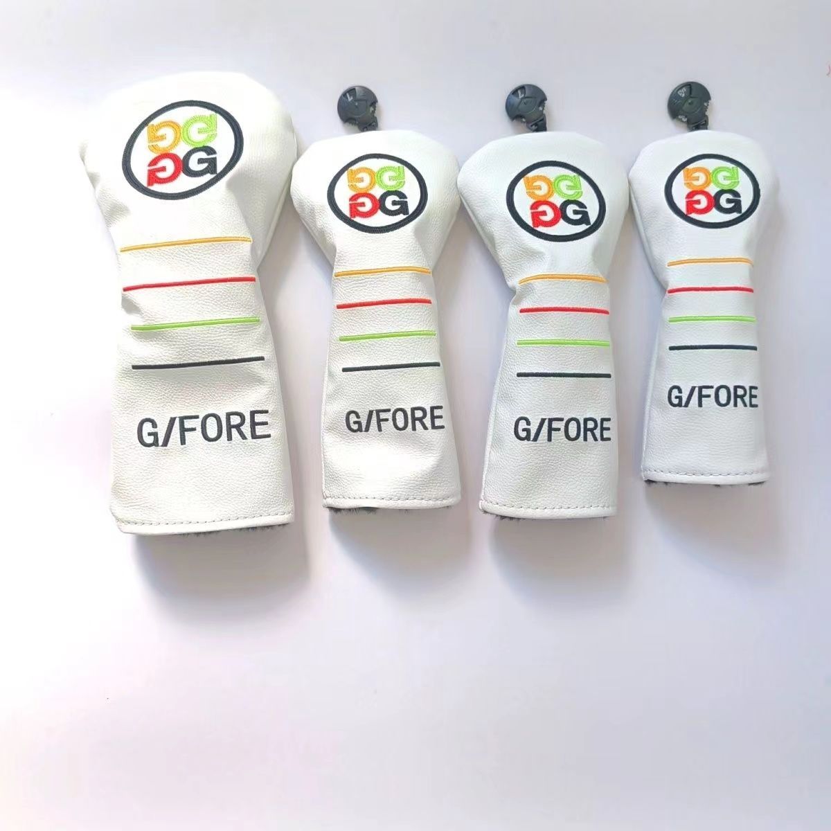 ジーフォア G/FORE ゴルフ ヘッドカバー 4点セット - メルカリ