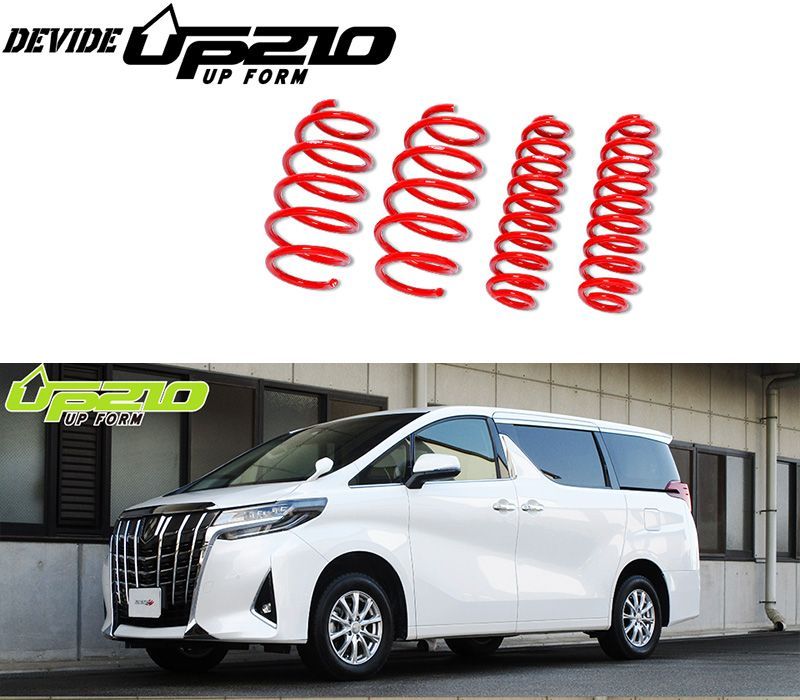 tanabe×UP210 AGH30W アルファード 2WD_2500 NA_H30|1～R5|6 用車検対応アップサス AGH30WUK