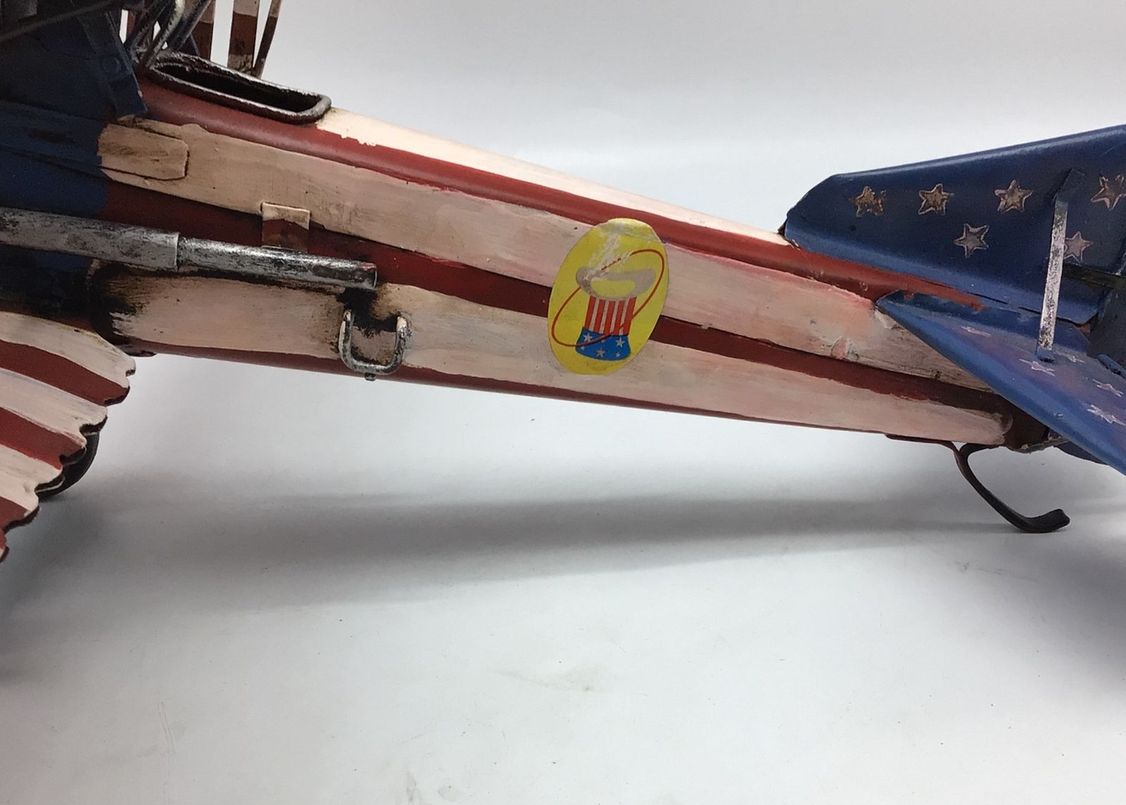 7389 JAYLAND ジェイランド ブリキ 複葉機／飛行機 模型 置物