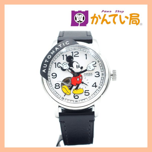 アラジン ジーニー 腕時計 缶ケース/ピンバッジ付き FOSSIL ディズニー アラジン ジーニー 腕時計 缶ケース/ピンバッジ付き FOSSIL
