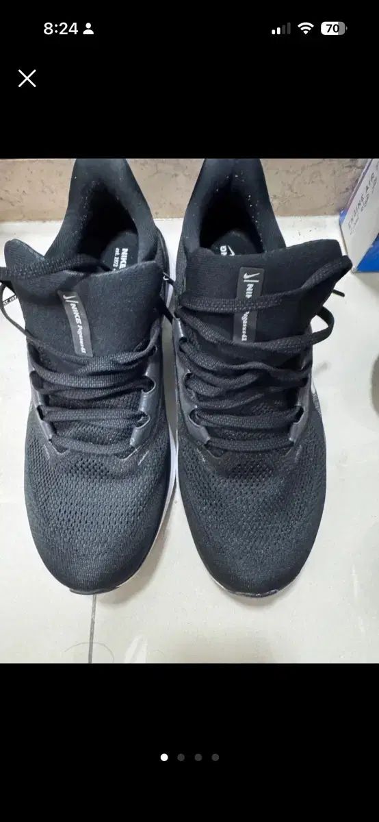 NIKE ナイキ ランニングシューズ 黒 ペガサス 41