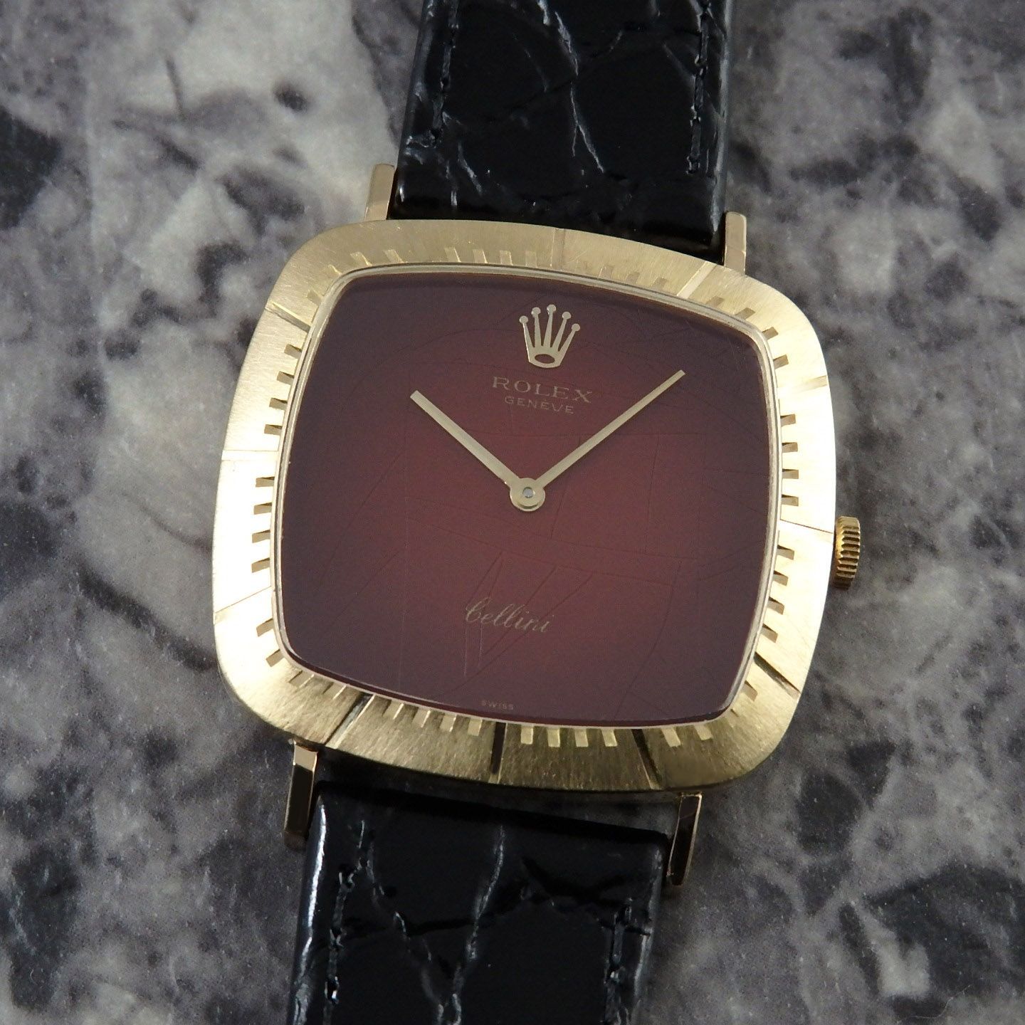 ロレックス アンティーク Cellini チェリーニ メンズ 18KYG 希少