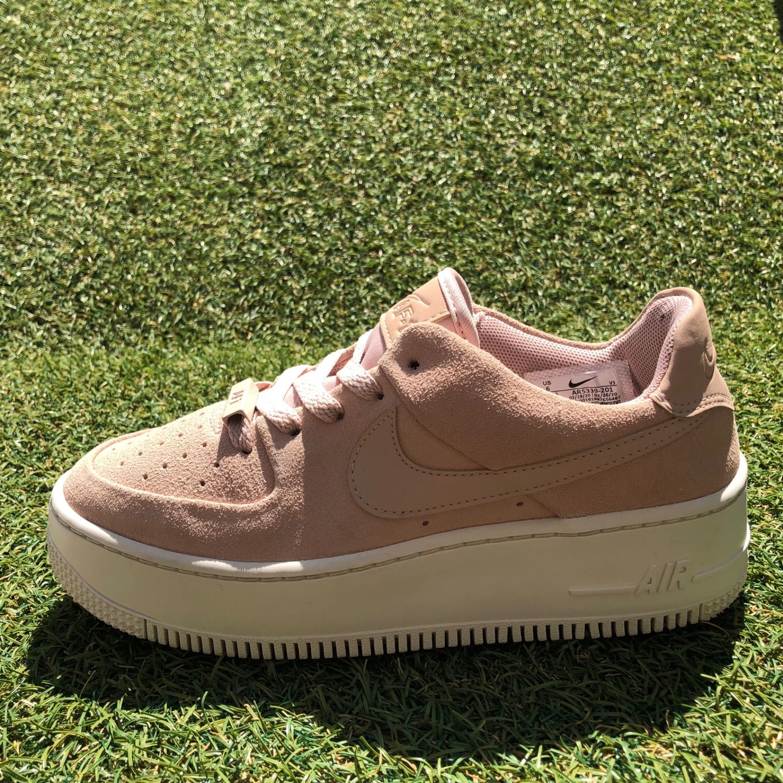 美品23NIKE AF-1SAGEナイキ エアフォース ワン ロー HT768 - Re:shoe