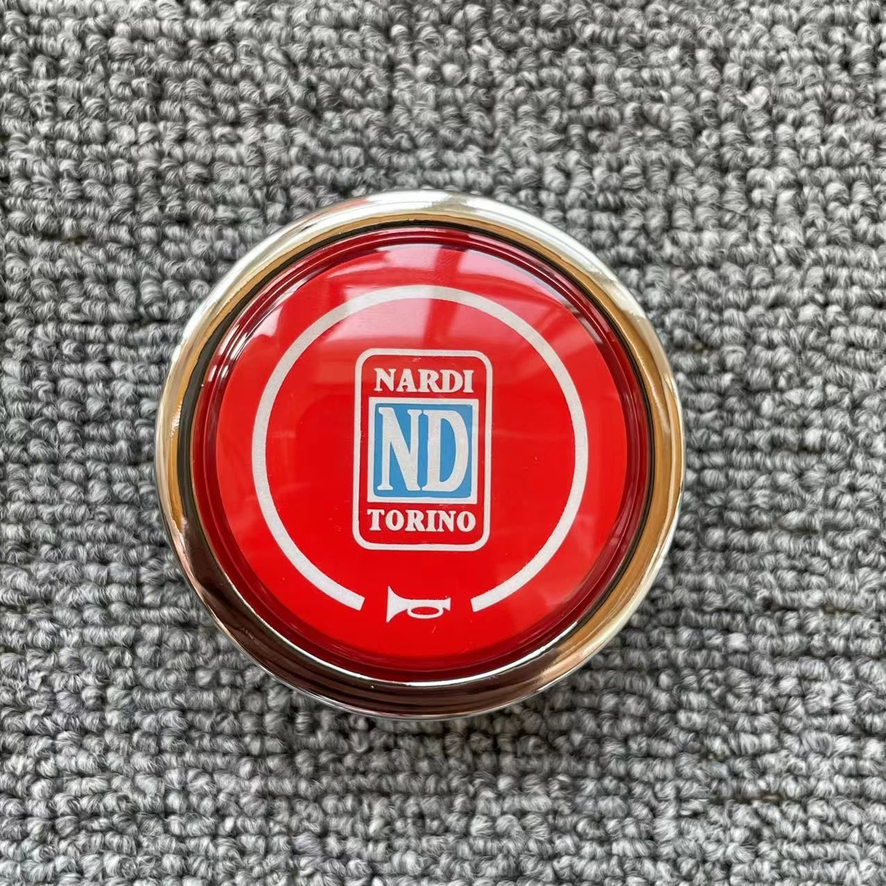 NARDI ホーンボタン ナルディ 赤 - メルカリShops