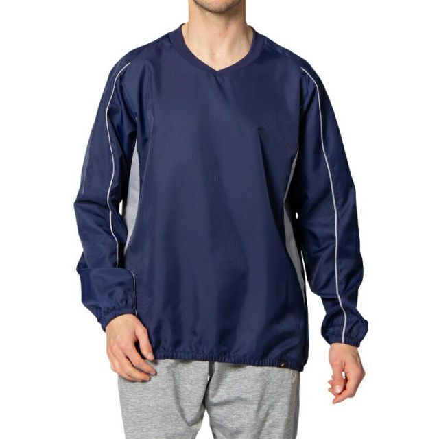 asics アシックス PISTE JACKET ピーコート S 2103A010 400 | スポーツ スポーツウェア サッカー フットサル ピステジャケット 長袖 ロングスリーブ ジャージ 防風性 ストレッチ素材 メンズ フィットネ