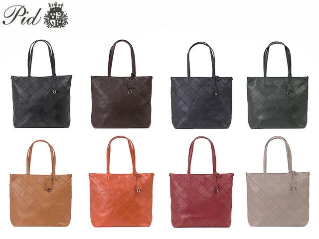 PID ピーアイディー アップサイクルレザー パッチワークトート PAC101