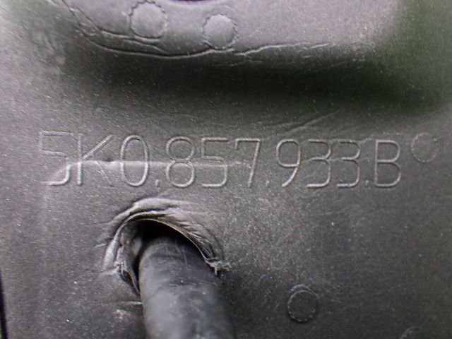 フォルクスワーゲン ゴルフ6 左ドアミラー WVW ZZZ 1KZAW カラー黒 13P 021025 250617202