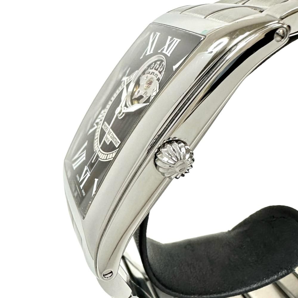 【FREDERIQUE CONSTANT/フレデリック・コンスタント】 カレ ハートビート 315BS4C26B  スケルトン 腕時計 ステンレススチール 自動巻き/オートマ 黒文字盤 メンズ【中古】【真子質店】【GD】【IxxI】 HA-6398| フレデリックコンスタント カレ ハートビート FC-303/310