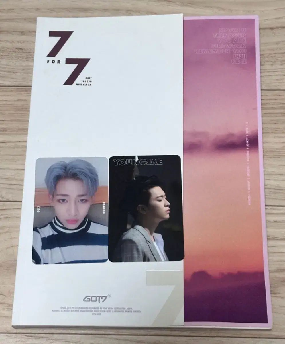 GOT7(ガットセブン) アルバム トレカ 公式グッズ 出品 - メルカリ