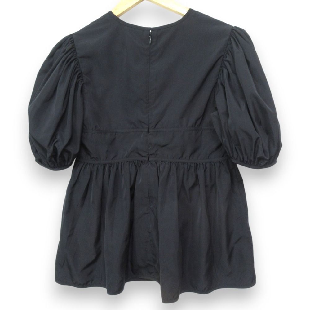CECILIE BAHNSEN バックオープンペプラムブラウス　セシリーバンセン CECILIE BAHNSEN バックオープンペプラムブラウス セシリー