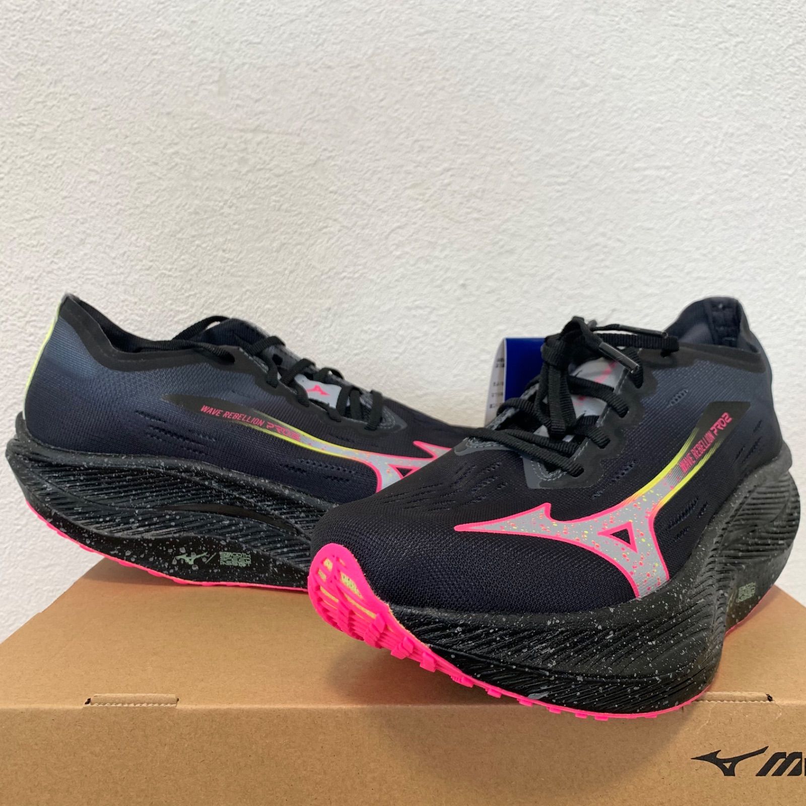 MIZUNO ウェーブリベリオン プロ2 未使用 ミズノ ランニング 厚底
