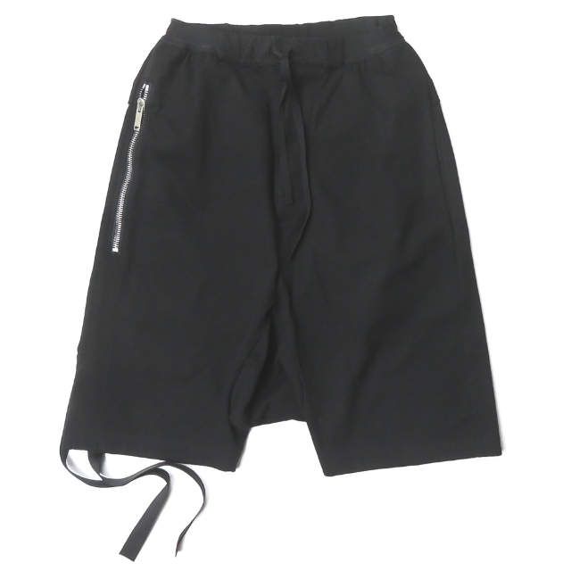 UNRAVEL PROJECT アンレーベルプロジェクト 20SS イタリア製 Drop Crotch Sweat Short ドロップクロッチ  スウェットサルエルショーツ UMCI002S20FAB00273 XS ブラック Ben Taverniti - メルカリ