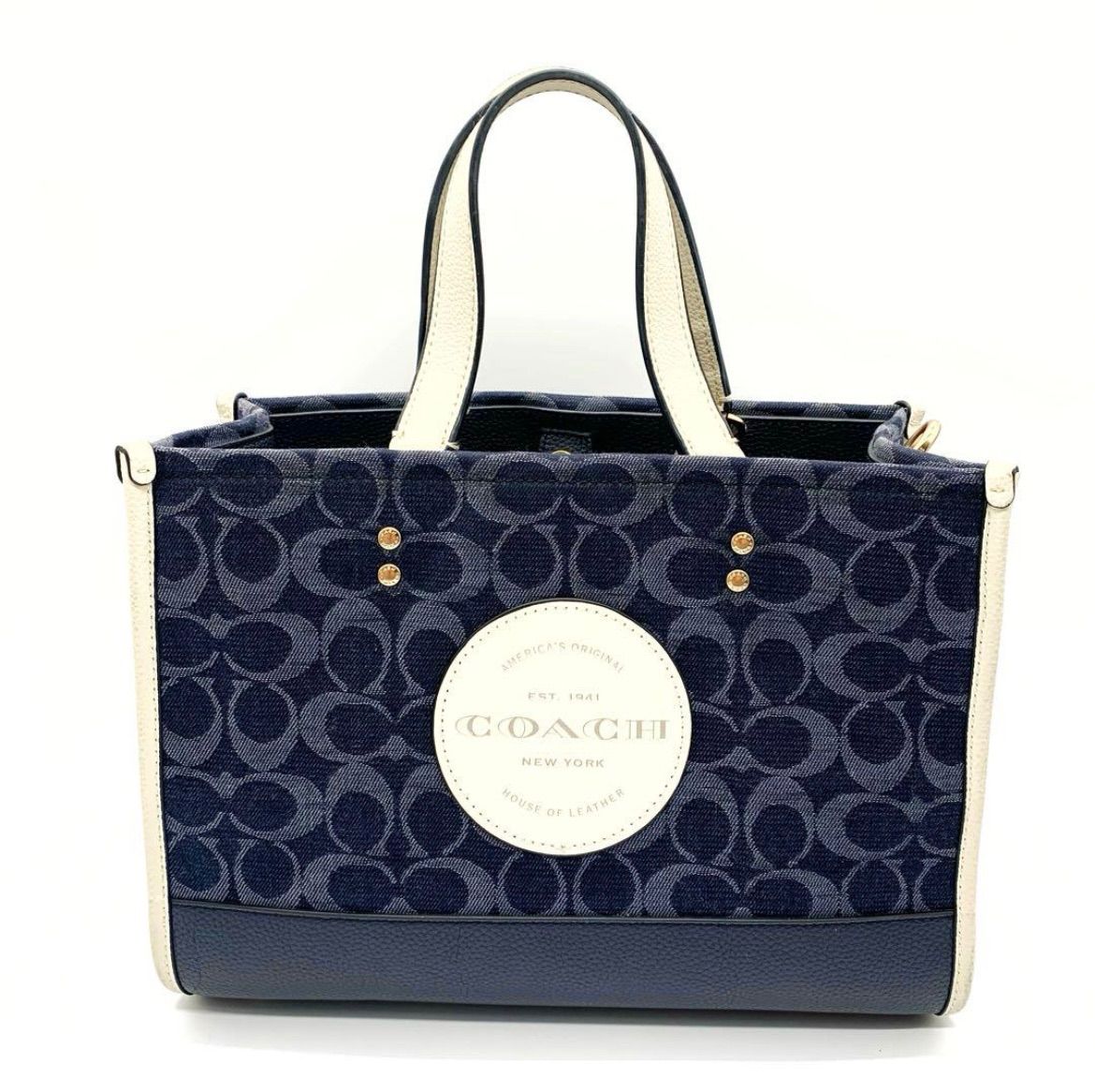 未使用級<!-利用不可文字-!>COACH コーチ ショルダーバック トート 