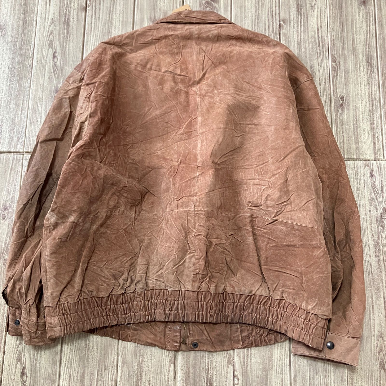 WINDBREAKER ウインドブレーカー レザージャケット 革ジャン XL 