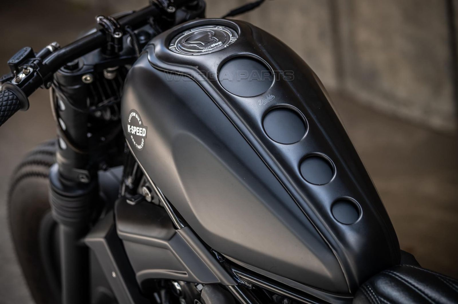HONDA ホンダ CMX250 300 500 2017-2025 燃料タンク プロテクター ガード 保護